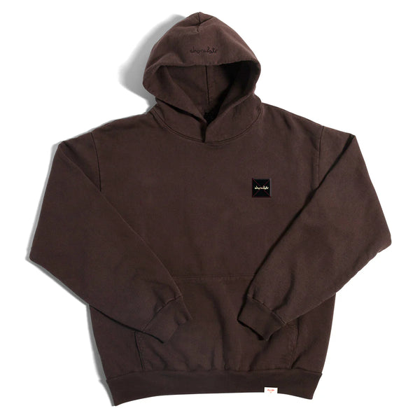 Chocolate - Work Label Premium Hoodie (Chocolate)