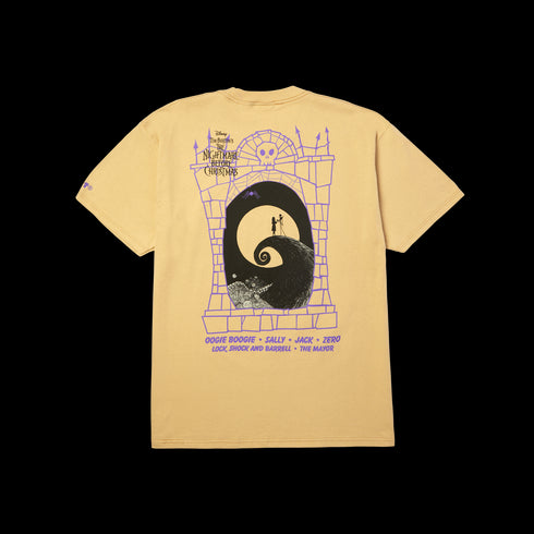 Huf - Huf x The Nightmare Before Christmas Nightmare Cast Tee (Sand)