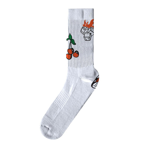 Psockadelic - Flash Socks (White)