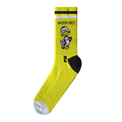 Psockadelic - Who Me? Socks (Yellow)