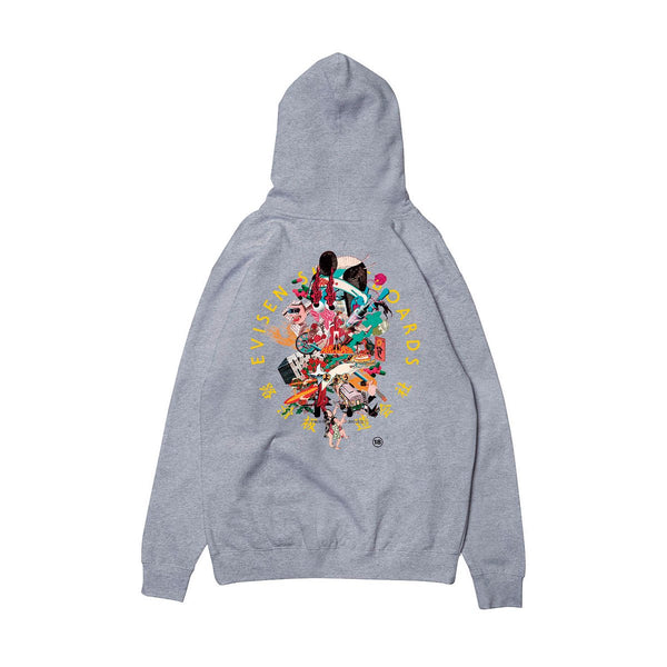 Evisen - Ukiyo Paradise Hoodie (Grey) *SALE