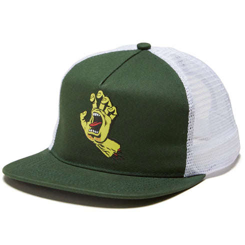 Santa Cruz - Screaming Hand Trucker Hat (Forest/White)