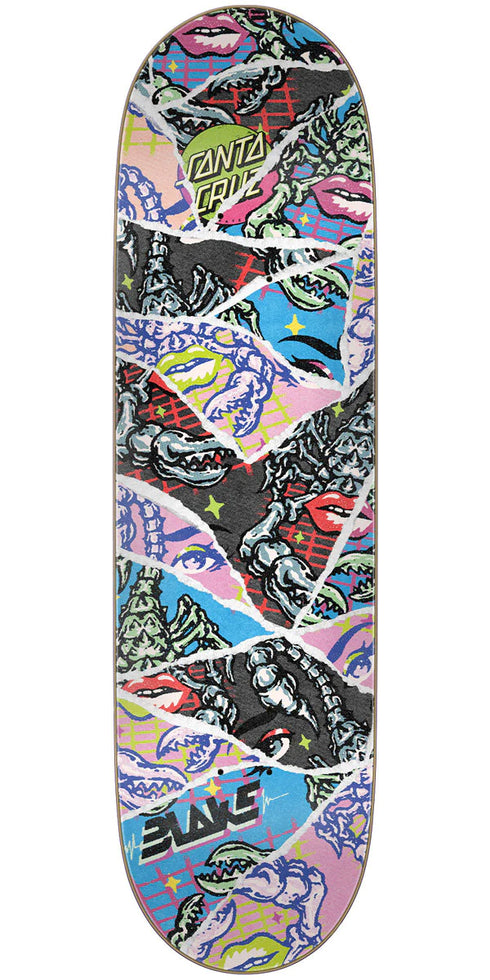 Santa Cruz - Johnson Misprint Danger Zone VX Everslick Deck (8.6") *SALE