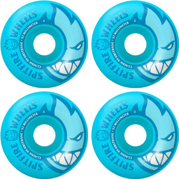 Spitfire - Bighead Neon Blue Wheels (57mm) *SALE