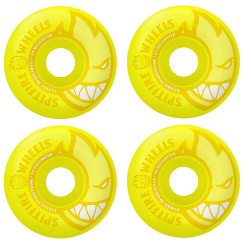 Spitfire - Bighead Neon Yellow Wheels (54mm) *SALE