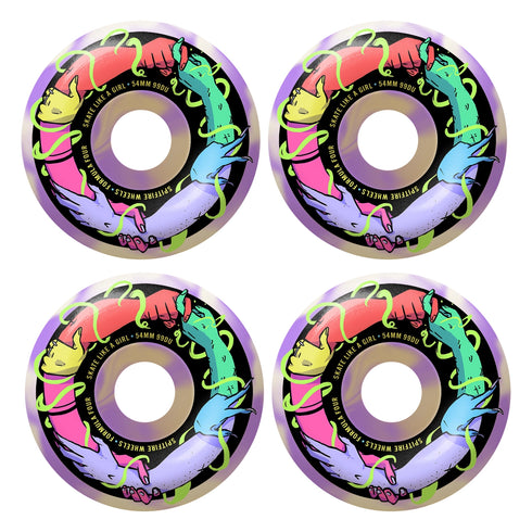 Spitfire - 99 Formula 4 Skate Like A Girl Wheels (54mm)