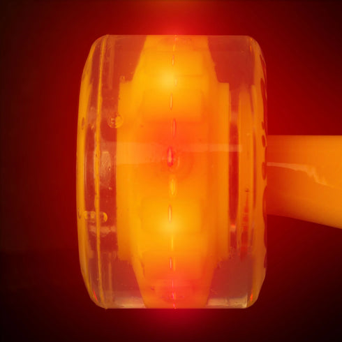 Slime Balls - Light Ups W/ Red and Yellow LED OG Slime 78a Wheels (60mm)