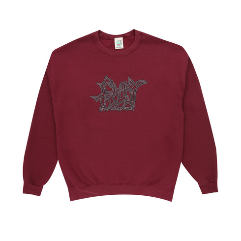 Frog - Screw Crewneck (Maroon)