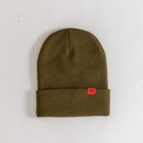 303 Boards - Oval Beanie (Olive)