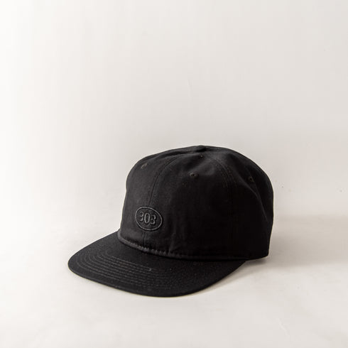 303 Boards - Mini Oval Hat (Black)