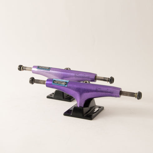 Thunder - Hollow Lights Metallic Script Purple Trucks (147)