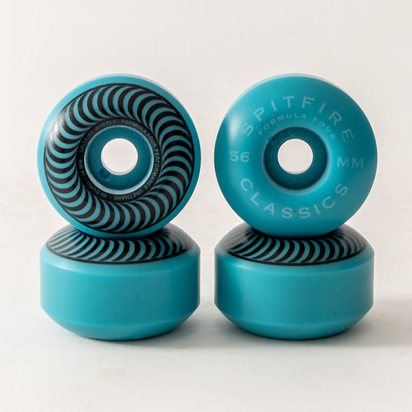 Spitfire - 99 Formula 4 Chroma Classic Blue Wheels (56mm)