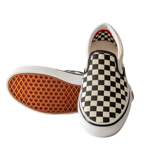 Vans - Skate Slip-On (Checkerboard Black/Off White)