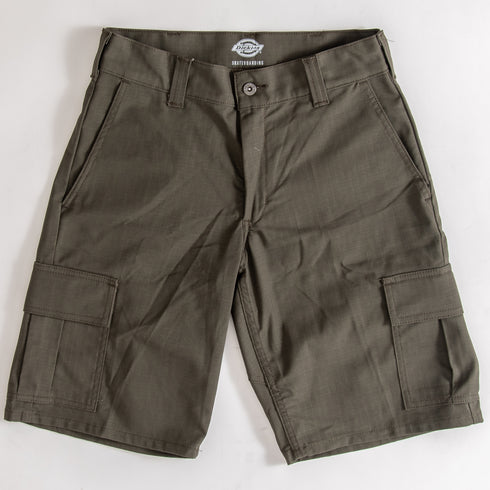 303 Boards - 303 Sucks Dickies Skateboarding Cargo Shorts (Moss Green)