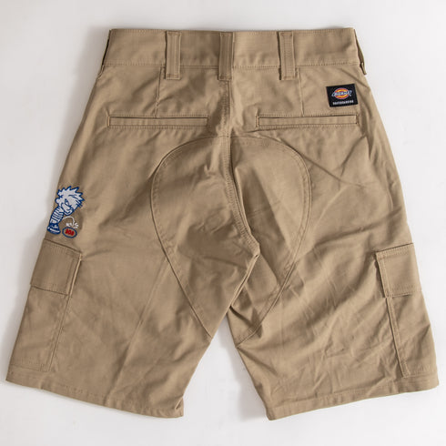 303 Boards - 303 Sucks Dickies Skateboarding Cargo Shorts (Desert Khaki)