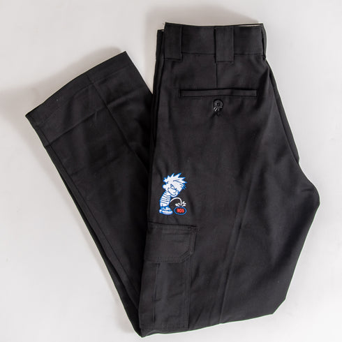 303 Boards - 303 Sucks Dickies Regular Fit Cargo Pants (Black)