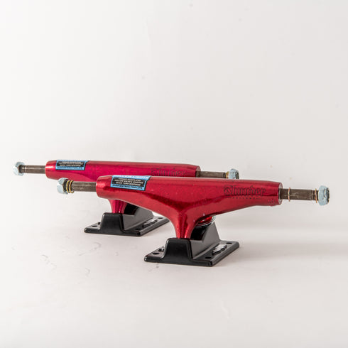 Thunder - Metallic Script Red Hollow Light Trucks (148)