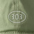 303 Boards - 303 Oval Mini Embroidered Hat (Moss Green) *SALE