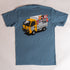 303 Boards - 303 X OJ Wheels Shirt (Slate Blue)