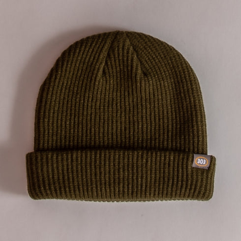303 Boards - 303 Oval Grey Tag Beanie (Multiple Colors)