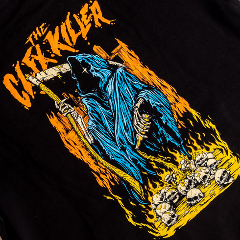 303 Boards - 303 X Sauce Leopard "CLFX Killer" Hoodie (Black)
