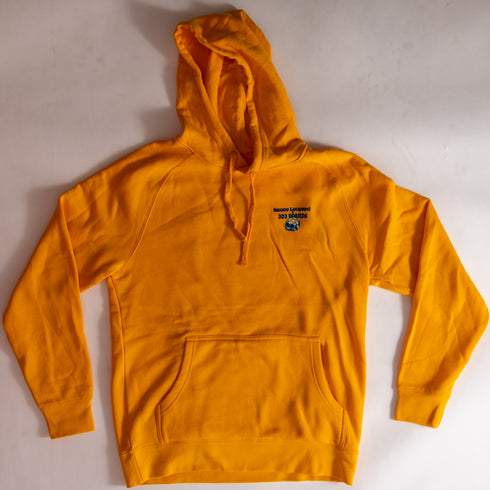303 Boards - 303 X Sauce Leopard "CLFX Killer" Hoodie (Yellow)