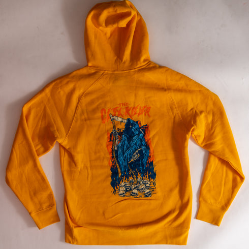 303 Boards - 303 X Sauce Leopard "CLFX Killer" Hoodie (Yellow)