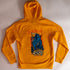 303 Boards - 303 X Sauce Leopard "CLFX Killer" Hoodie (Yellow)