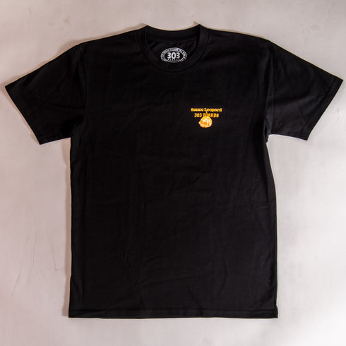 303 Boards - 303 X Sauce Leopard "CLFX Killer" Shirt (Black)