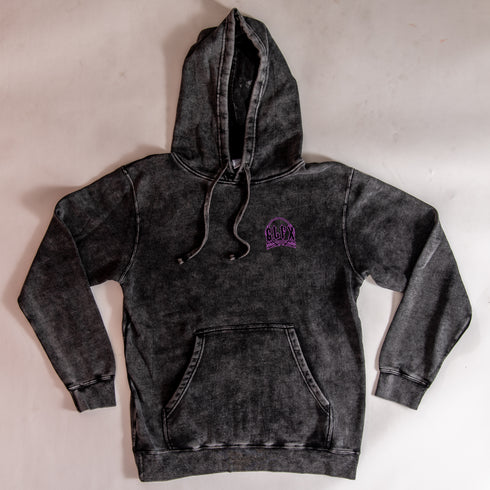 303 Boards - Big Rig Diesel Demon Hodie (Acid Wash Black)