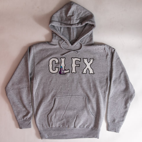 303 Boards - CLFX Block Pyramid People Hoodie (Grey)