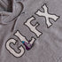 303 Boards - CLFX Block Pyramid People Hoodie (Grey)