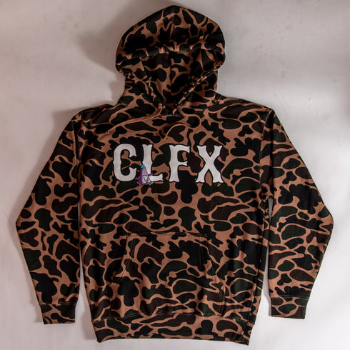 303 Boards - CLFX Block Pyramid People Hoodie (Camo)