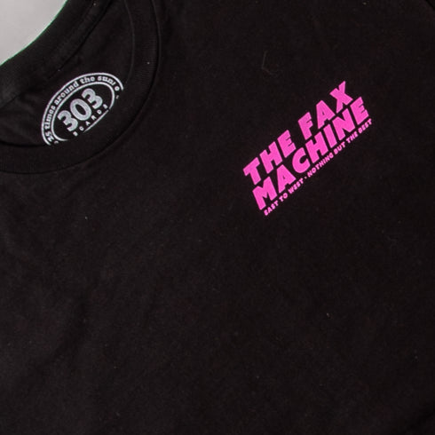 303 Boards - Colfax Fax Machine Shirt (Black)