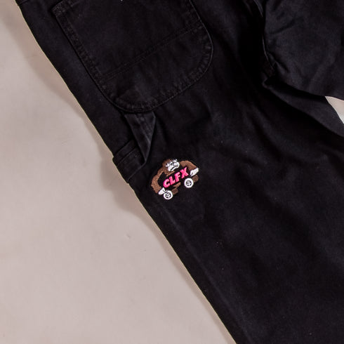 303 Boards - Colfax Powered Stonewashed Duck Carpenter Pants (Black)