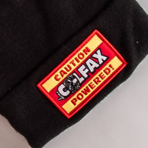 303 Boards - Colfax Powered Beanie (Black/Orange) *SALE