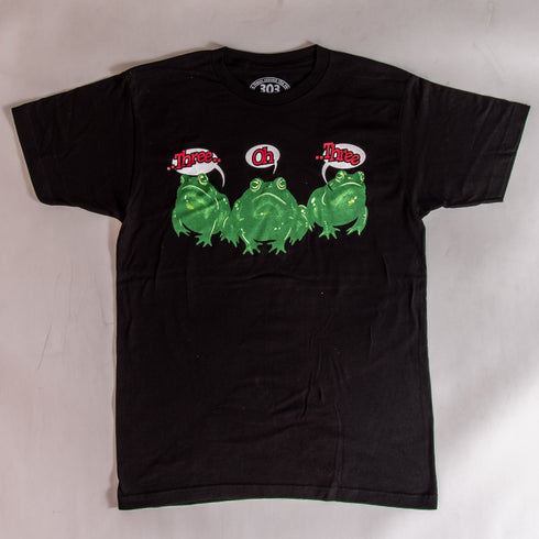 303 Boards - 303 Frogs Shirt (Black)