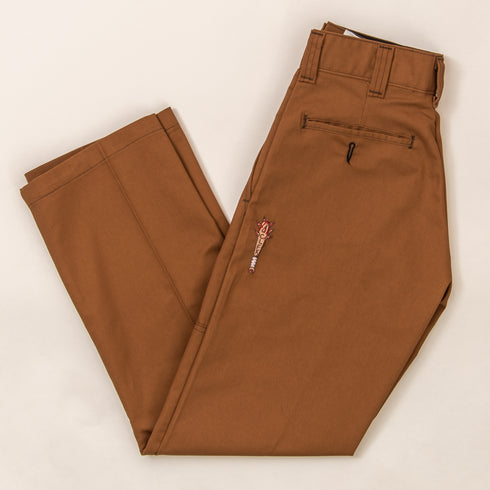 303 Boards - 303 X Jacob Hartt CLFX Bat Dickies Skateboarding Double Knee Pants (Brown Duck)