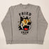 303 Boards - Fried Crew Crewneck Sweatshirt (Heather Gray)