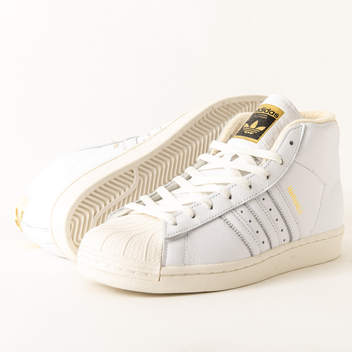 Adidas - Sam Narvaez Pro Model ADV (Cloud White/Cloud White/Easy Yellow)