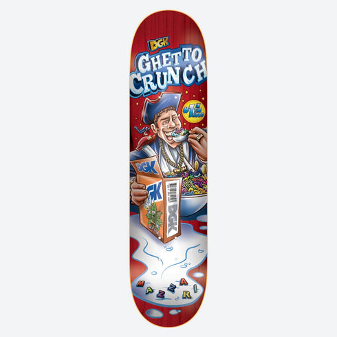 DGK - Ghetto Crunch Red Mazzari Deck (8.25")