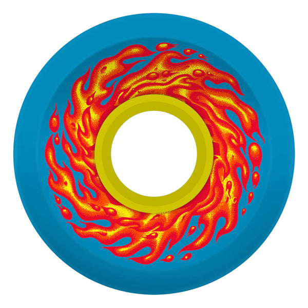 Slime Balls - OG Slime Blue Flame 78a Wheels (60mm)