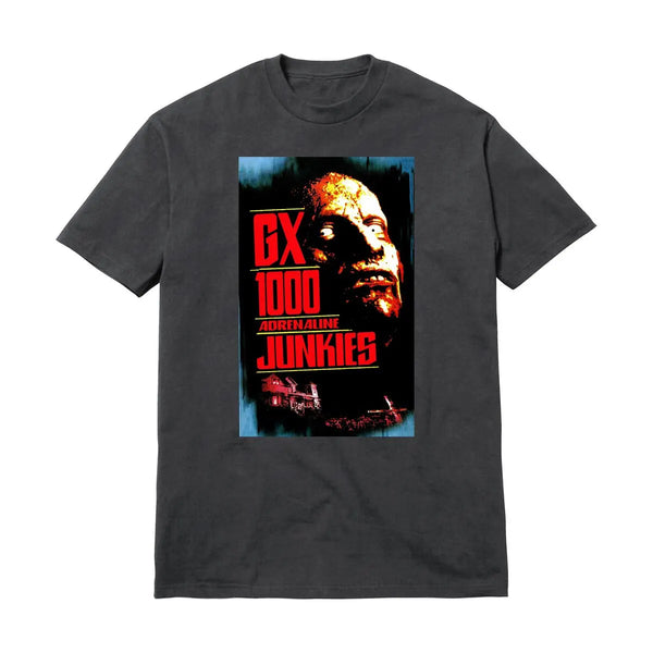 GX1000 - Junkies Tee (Charcoal) *SALE