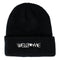Welcome - Omniscient Embroidered Cuff Beanie (Black) *SALE
