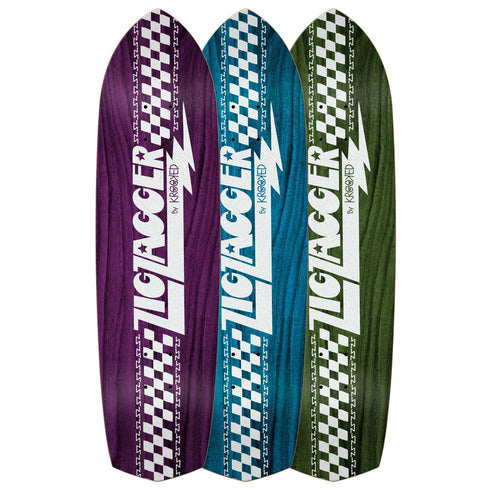 Krooked - Zig Zagger Deck (Assorted Stains) *SALE