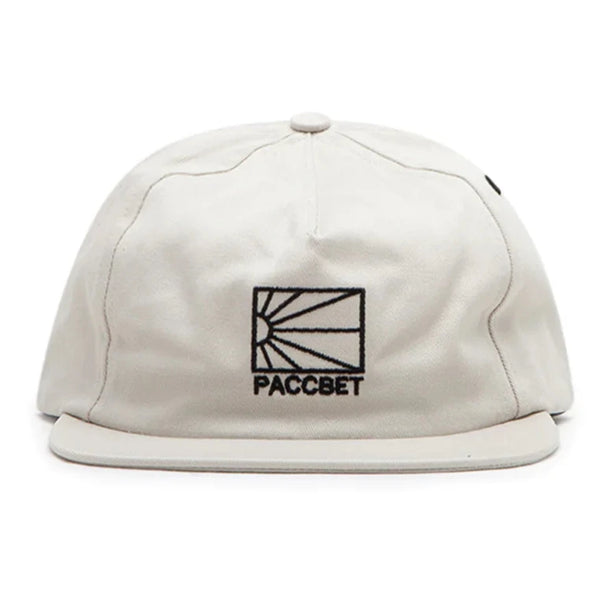 Paccbet (Rassvet) - 5 Panel Logo Strapback Hat (Beige) *SALE