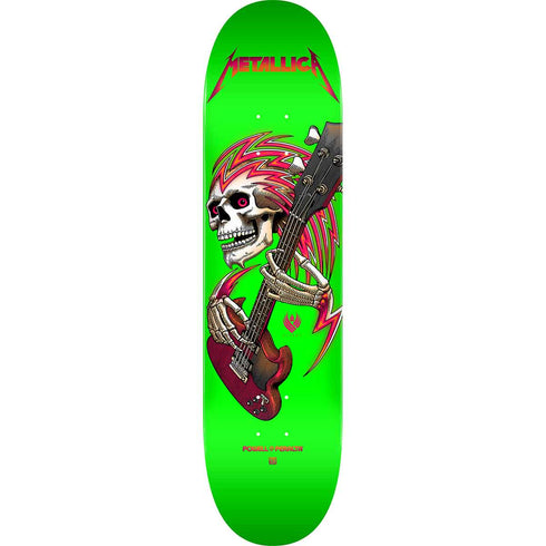 Powell - Flight Metallica Collab Lime Green Deck (9")