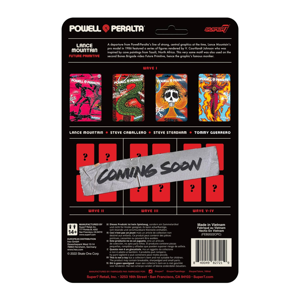 Powell - Powell-Peralta x Super7 ReAction Figures Wave 1 (Lance