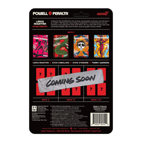 Powell - Powell-Peralta x Super7 ReAction Figures Wave 1 (Lance Mountain)