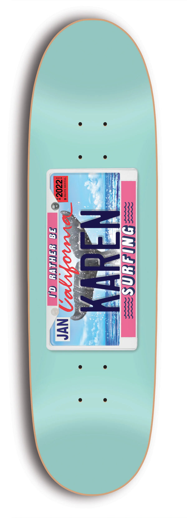 Skate Mental - Curren Caples I'd Rather Be Deck (9") *SALE